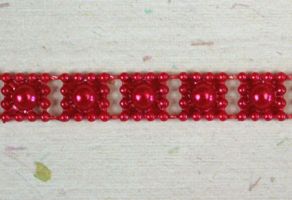 Green Tara - 8mm Bead Garland, Red